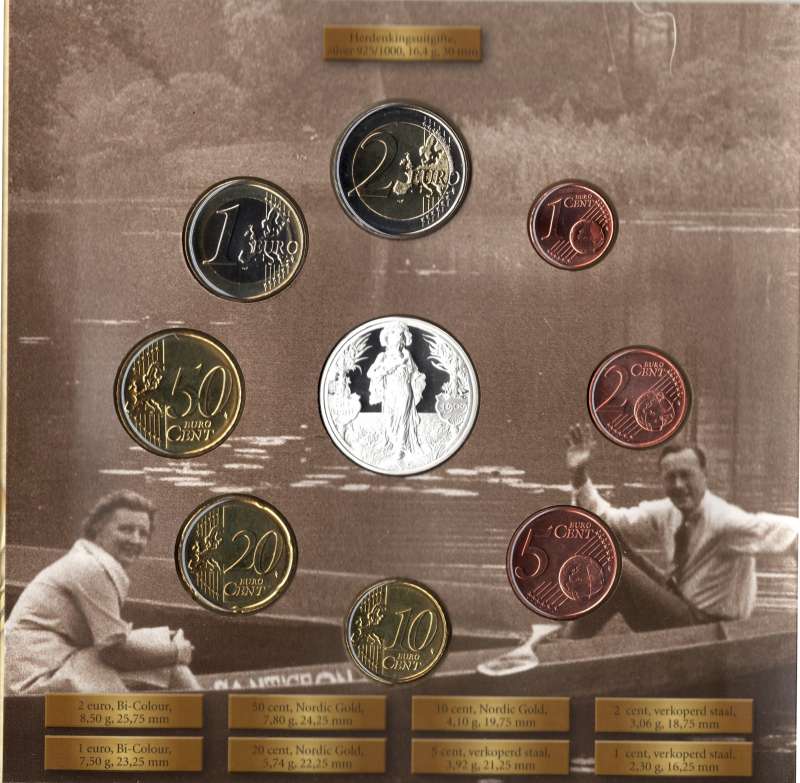 Nederland themaset 2009 100ste Geboortedag Koningin Juliana - изображение 2