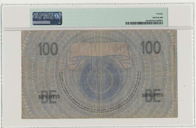 Nederland 100 gulden 1921 Grietje Seel PMG20 - изображение 2
