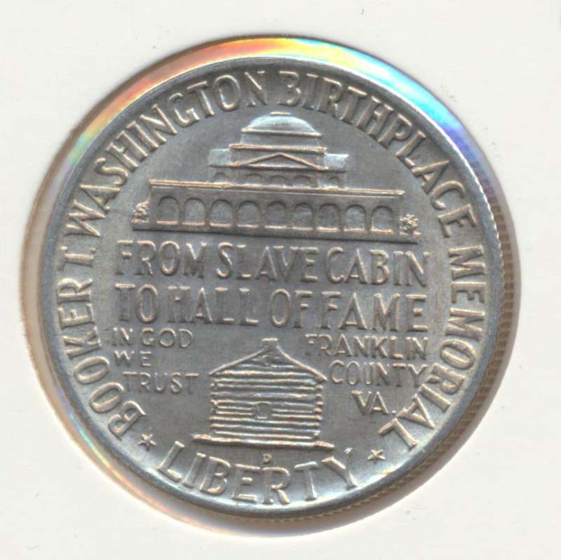 Verenigde Staten half dollar 1946 Booker T Washington - Bild 2