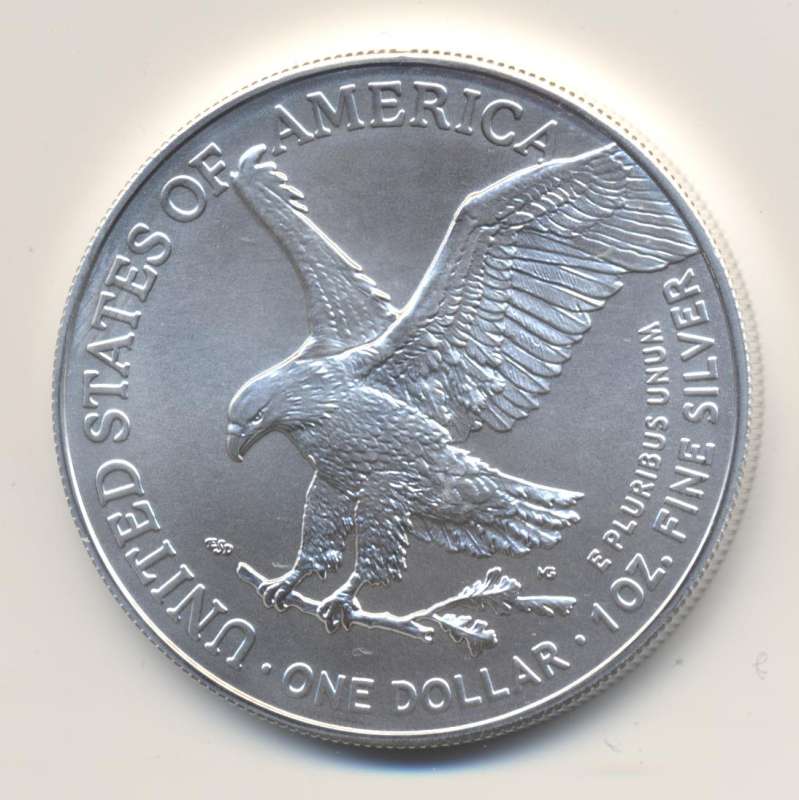 American Eagle 1 Ounce Zilver 2021 (type 2) - Image 2