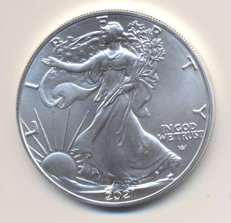 American Eagle 1 Ounce Zilver 2021 (type 2)