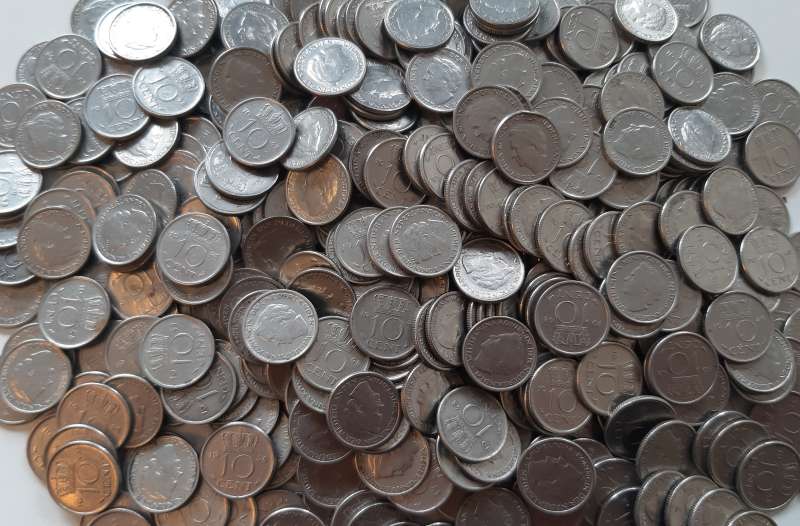 500 Gram 10 Cent 1948 Wilhelmina