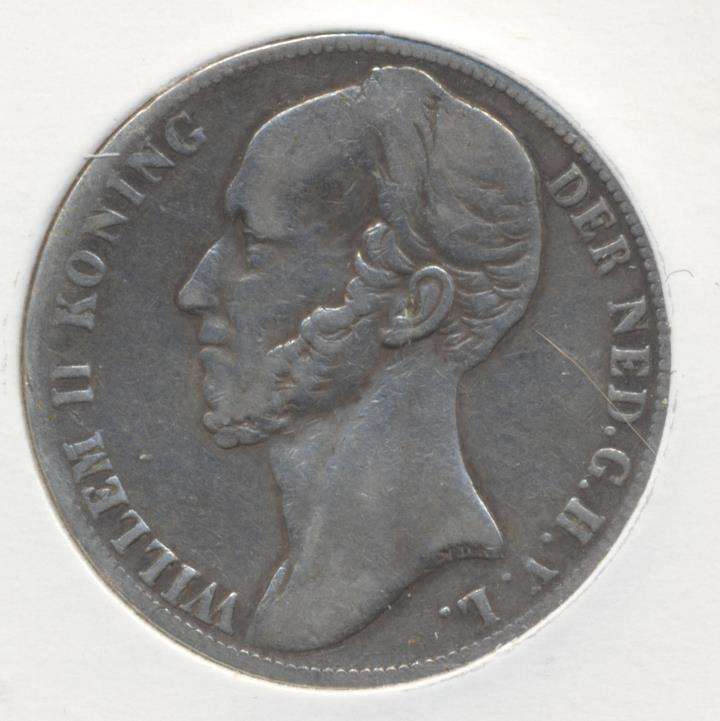 Nederland 1 Gulden 1848 Willem 2