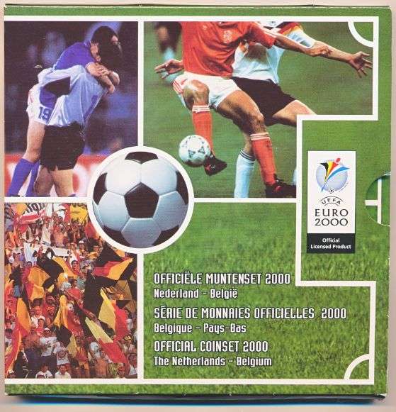 Nederland-België muntset EK 2000