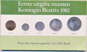 Nederland gulden souvenir set 1982 Beatrix