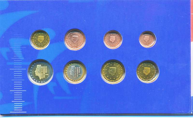 Nederland mini-muntset met euromunten 2002 - Afbeelding 3