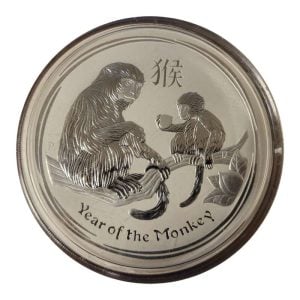 Australië 1 kilo zilver year of the monkey 2016