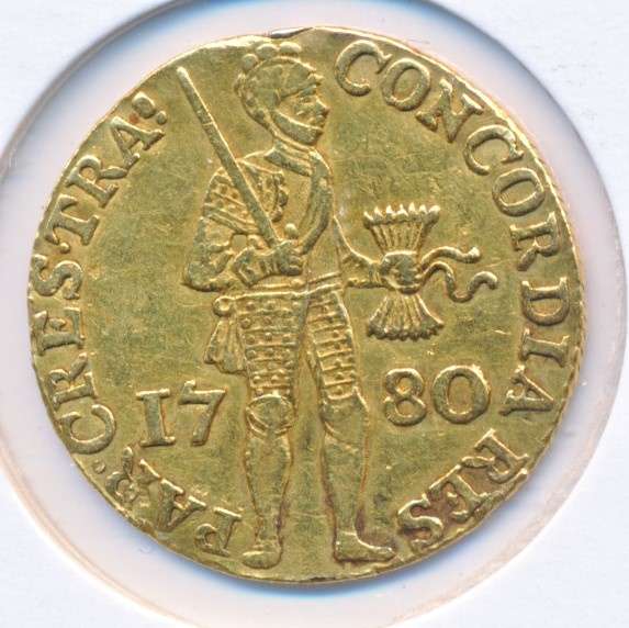 Utrecht Gouden Dukaat 1780