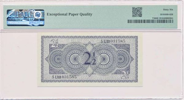 Nederland 2,5 Gulden 1949 Juliana PMG66 - Afbeelding 2