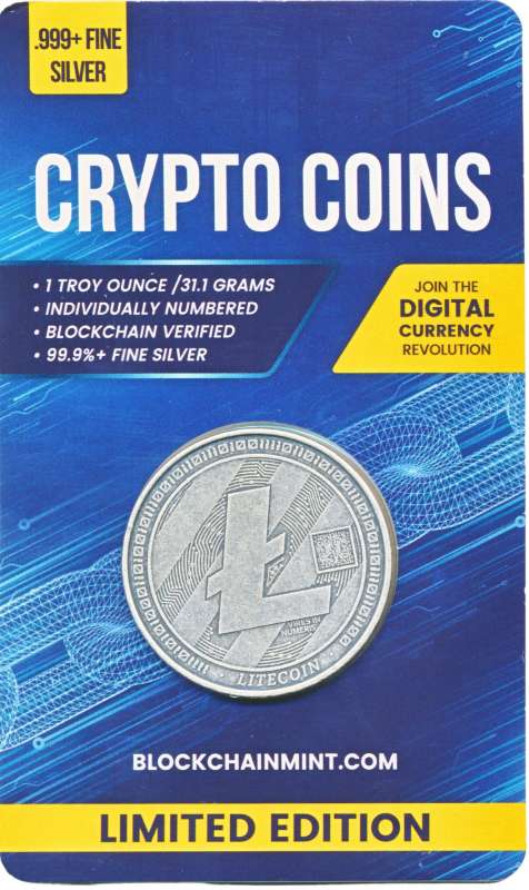 Litecoin 1 ounce 2020 zilver
