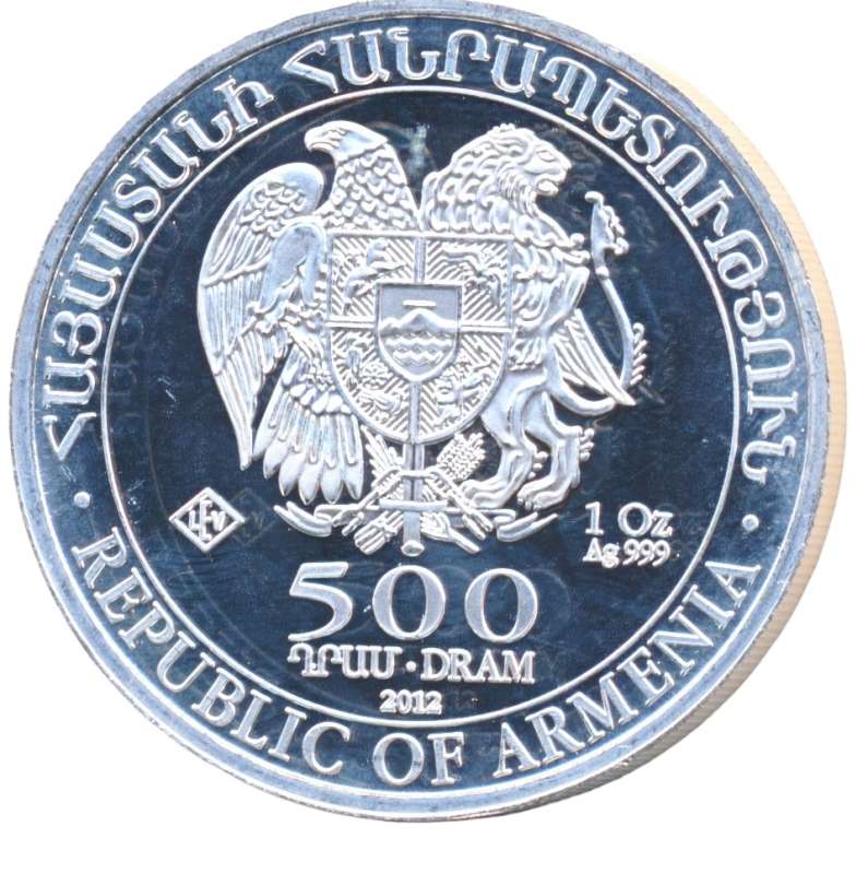 Armenië 1 Ounce zilver 2012 Ark van Noach
