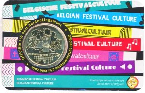 België 2,5 euro 2023 Belgische festival cultuur