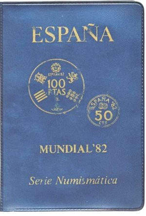 Spanje jaarset 6 munten 1982