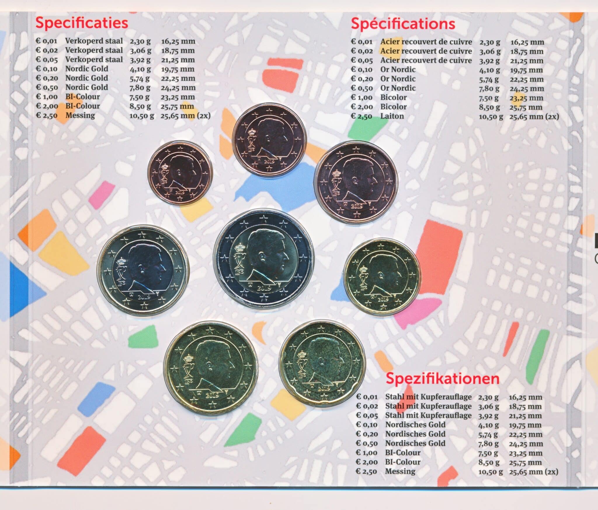 België FDC set euro 2019 - Image 2
