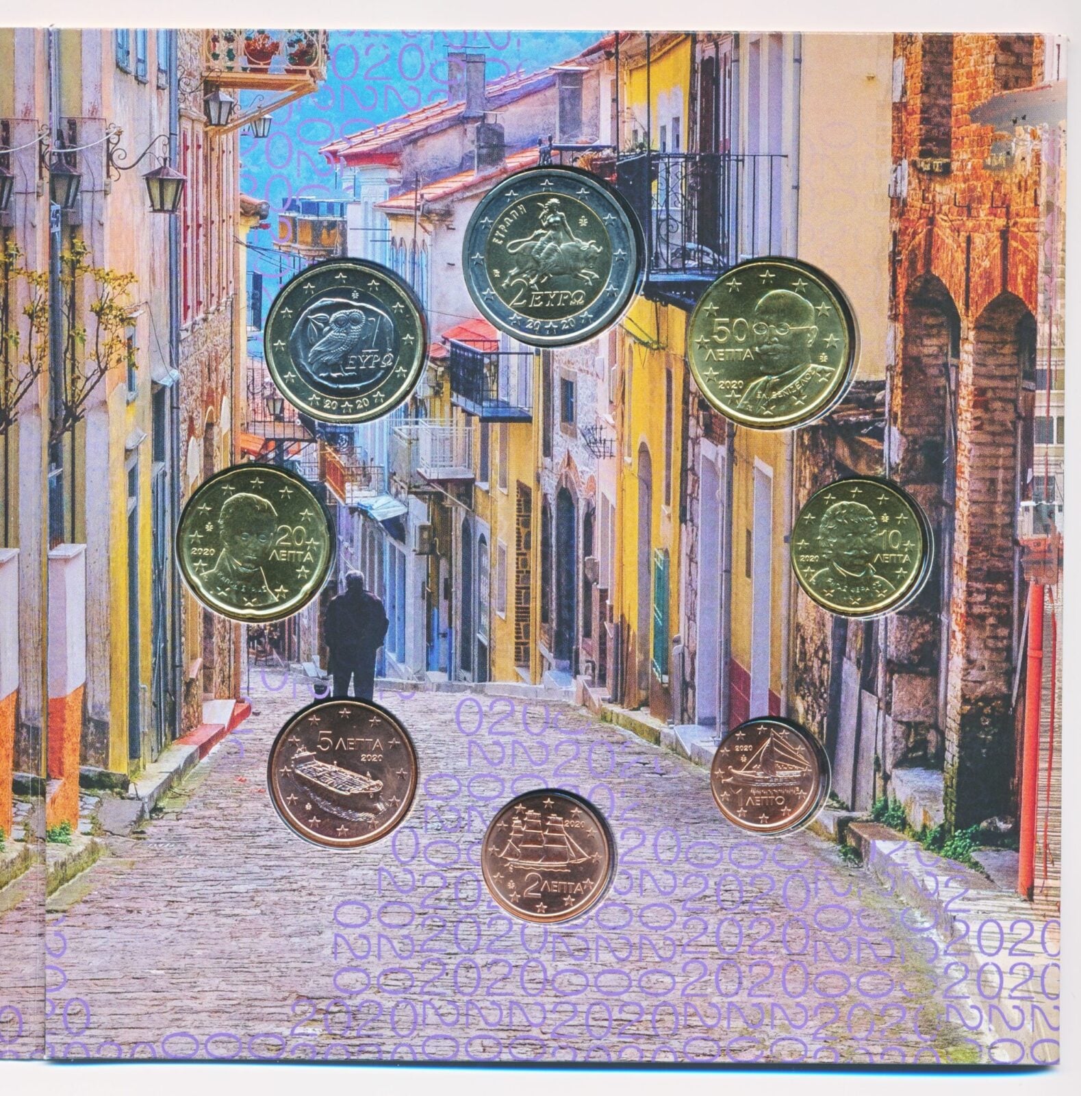 Griekenland BU set euro 2020 Lesvos - Image 3