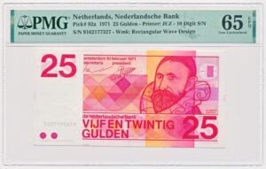 Nederland 25 Gulden 1971 Sweelinck 10 cijfers PMG65 EPQ