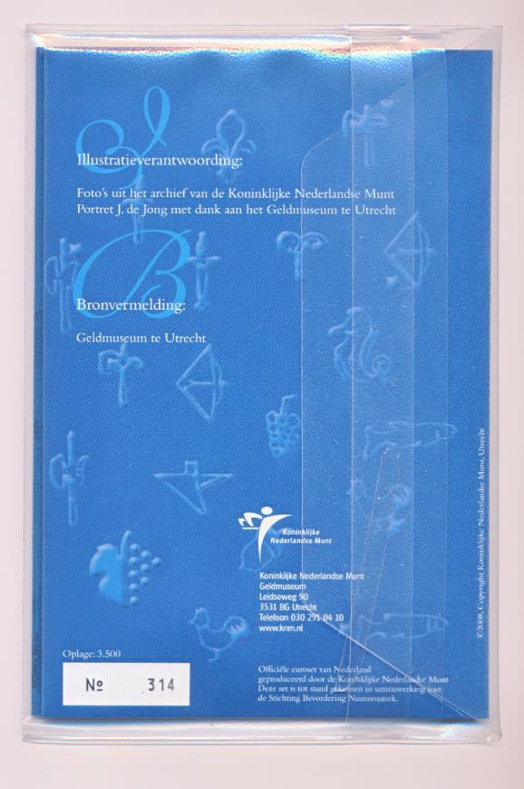 Holland coinfair herdenking set 2008 - 图片 4