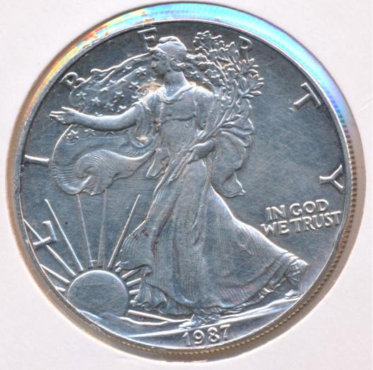 American eagle 1 ounce 1987