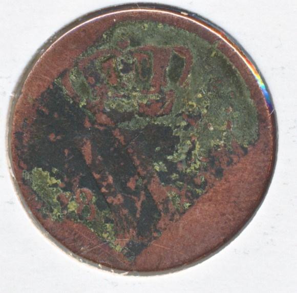 Nederland 1 cent  1827-B Willem 1