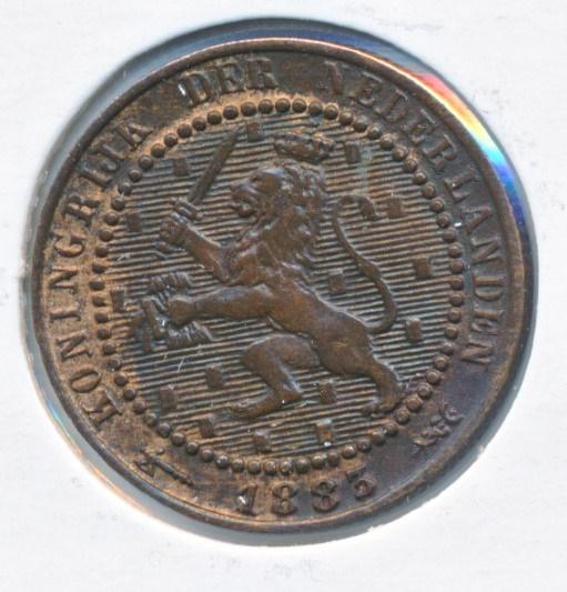 Nederland 1 cent 1883 Willem 3