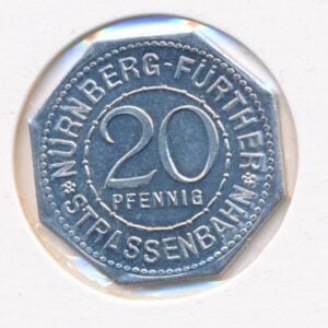 20 pfennig tramtoken