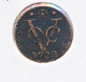 Holland duit 1733