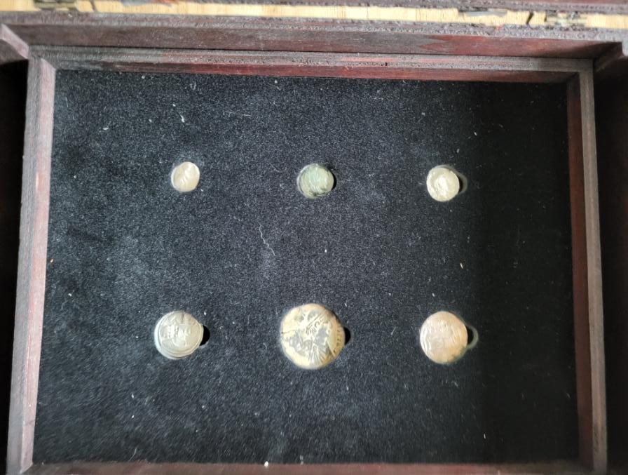 Imperium World Coins Collection 12 stuks muntenset in houten schatkist - 图片 3