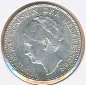 Nederland 1 gulden 1938 Wilhelmina