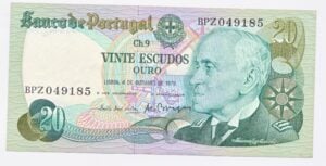 Portugal 20 Escudos 1978