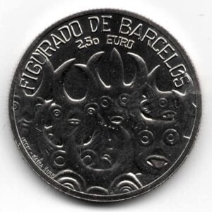 Portugal 2,5 euro 2016 Keramiek van Barcelos
