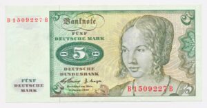 Duitsland 5 Mark 1960