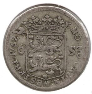 West-Friesland 6 Stuiver 1752