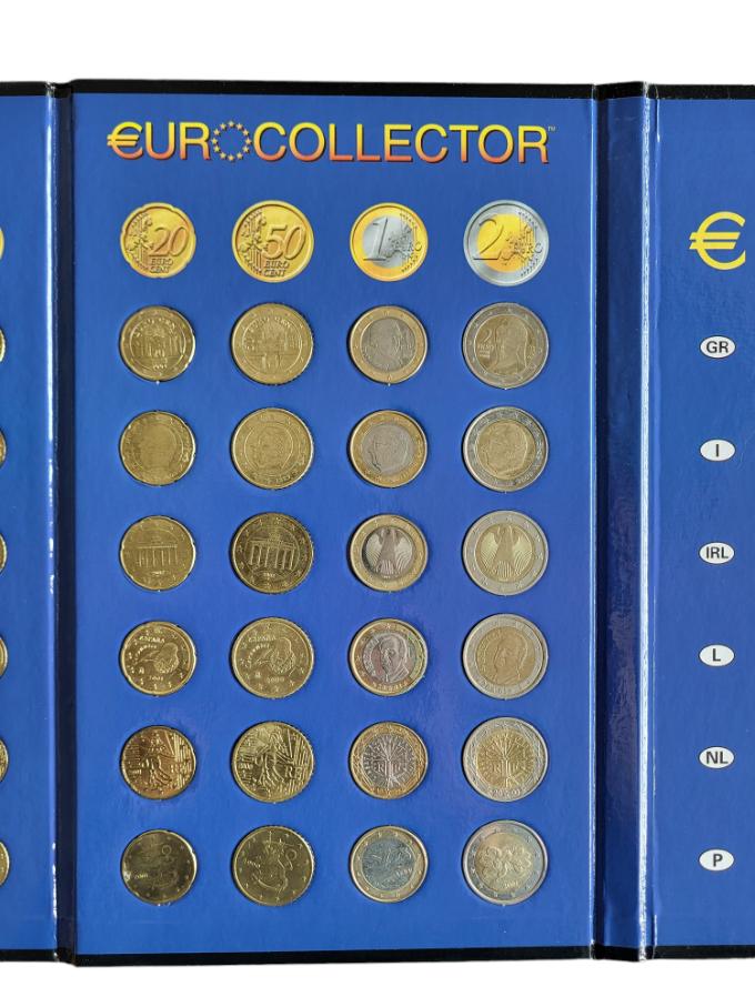 Euro verzameling 1e 12 landen