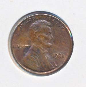 USA 1 Cent 1981