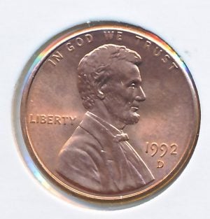 USA 1 Cent 1992-D