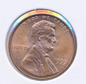 USA 1 Cent 1993