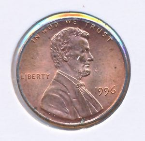 USA 1 Cent 1996