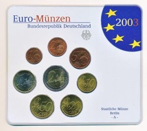Duitsland BU-set 2003-A