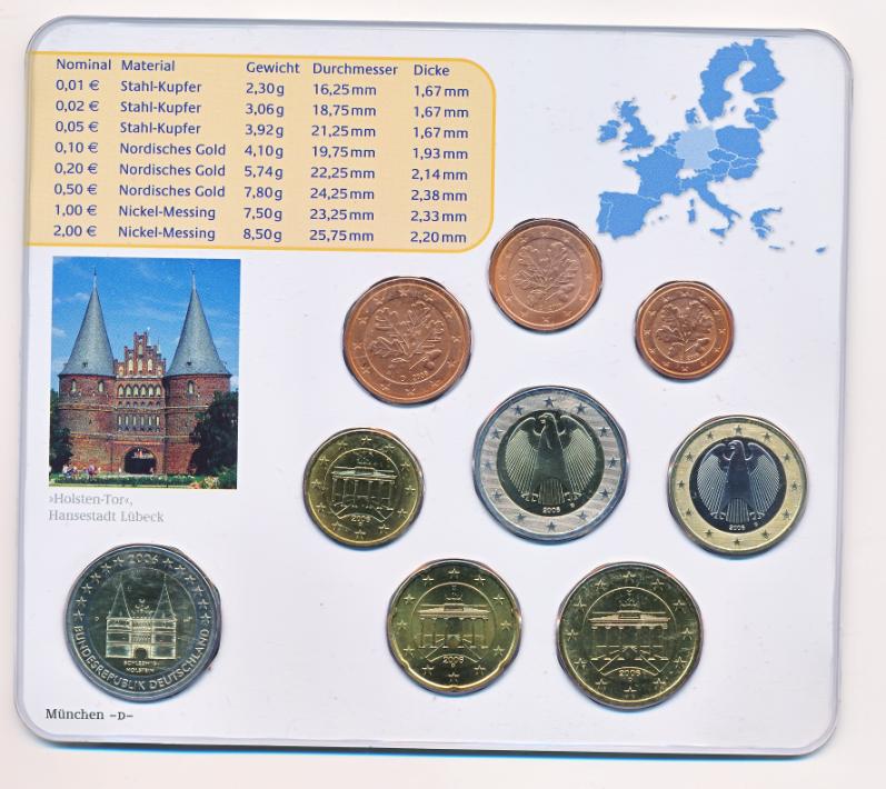 Duitsland BU-set 2006-D
