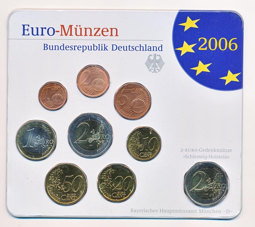 Duitsland BU-set 2006-D