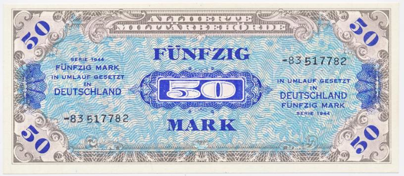 Duitsland set 1/2 Mark - 1000 Mark 1944 Wo2 - Afbeelding 7