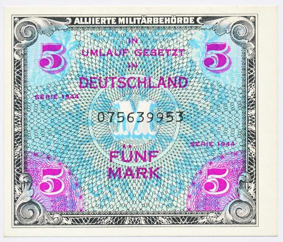 Duitsland set 1/2 Mark - 1000 Mark 1944 Wo2 - Afbeelding 13