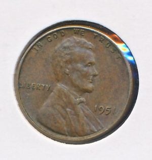 USA 1 Cent 1951-D