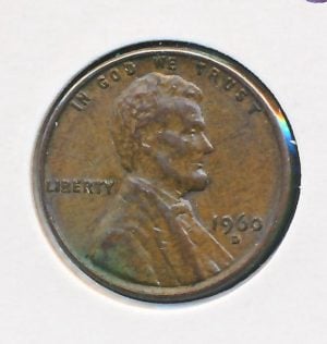 USA 1 Cent 1960-D