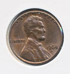 USA 1 Cent 1964-D