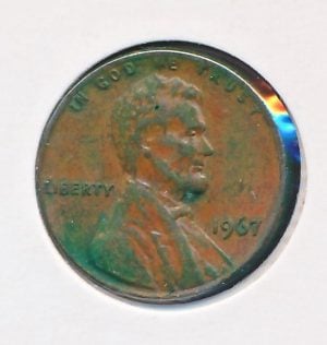 USA 1 Cent 1967
