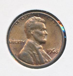 USA 1 Cent 1968