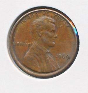 USA 1 Cent 1969