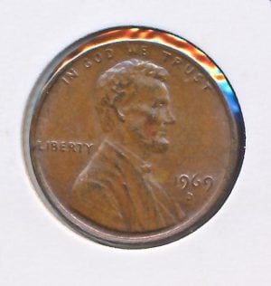 USA 1 Cent 1969-D