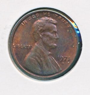 USA 1 Cent 1971-D